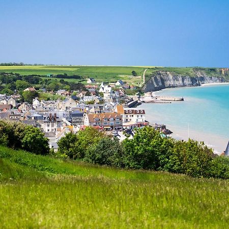 Appartement De Standing - Avec Terrasse Et Vue Mer Arromanches-les-Bains Exteriör bild