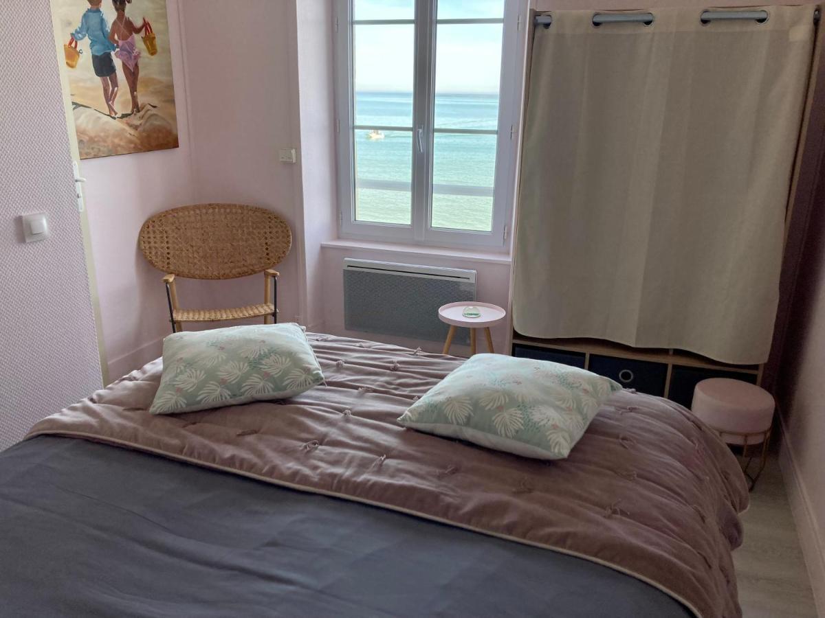 Appartement De Standing - Avec Terrasse Et Vue Mer Arromanches-les-Bains Exteriör bild